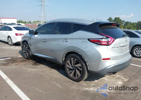 2016 Nissan Murano Platinum из США, поврежденный, VIN 5N1AZ2MG1GN116734